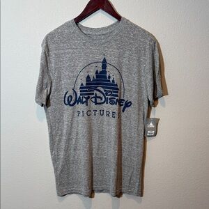 Disney Gray and Blue Short Sleeve Tee